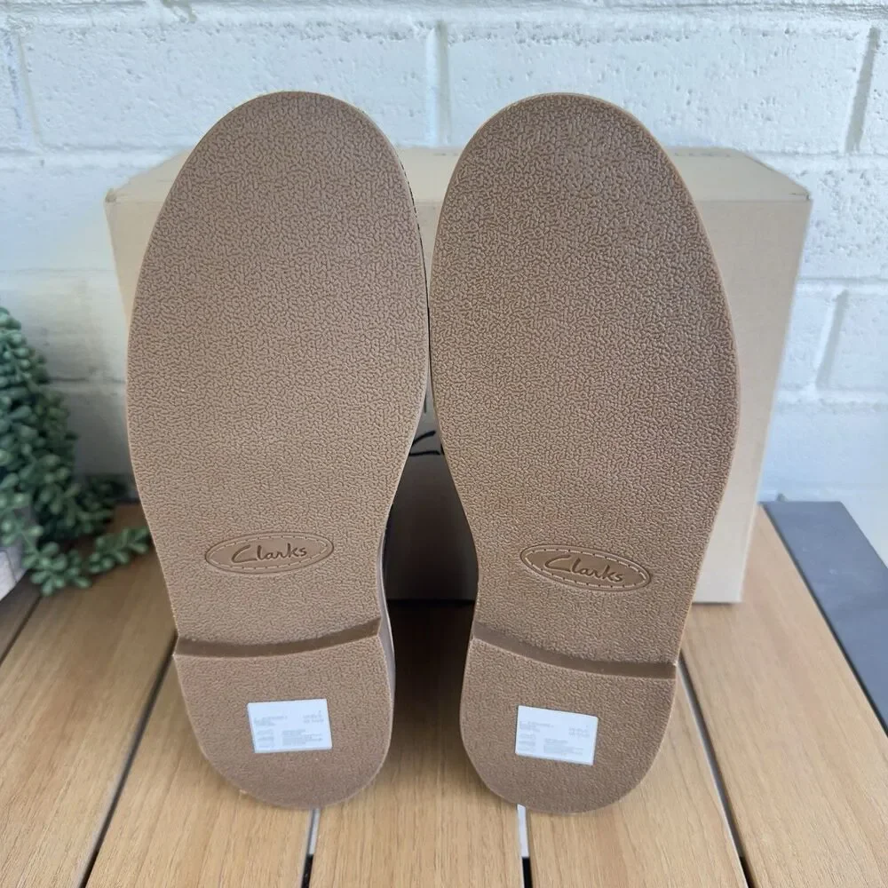 Clarks® (Men's 10.5 M) Bushacre™ 2 Brown Desert Leather Chukka Boots - $120 New